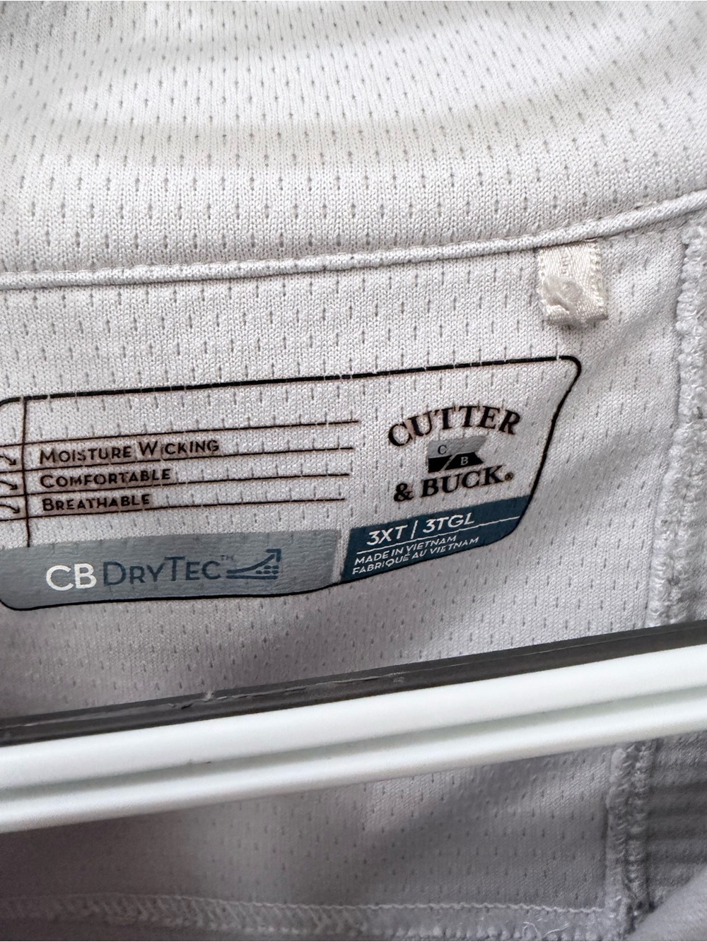 Cutter & Buck Tennessee Volunteers CB DryTec Quarter-Zip Pullover 3XT - Picture 2 of 2